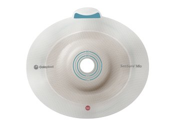 Ostomy Barrier SenSura Mio Flex Precut, Standard Wear Elastic Adhesive 50 mm Flange Red Code System 25 mm Opening
