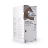 Surgical Glove GAMMEX Non-Latex Sensitive Size 7.5 Sterile Polychloroprene Standard Cuff Length Micro-Textured Cream Chemo Tested