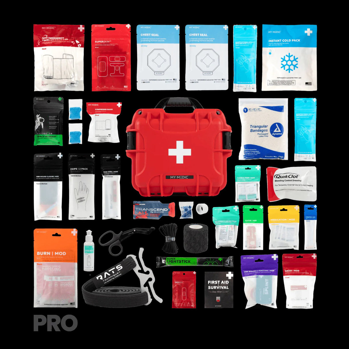 First Aid Kit My Medic MYFAK PRO Waterproof Hard Case