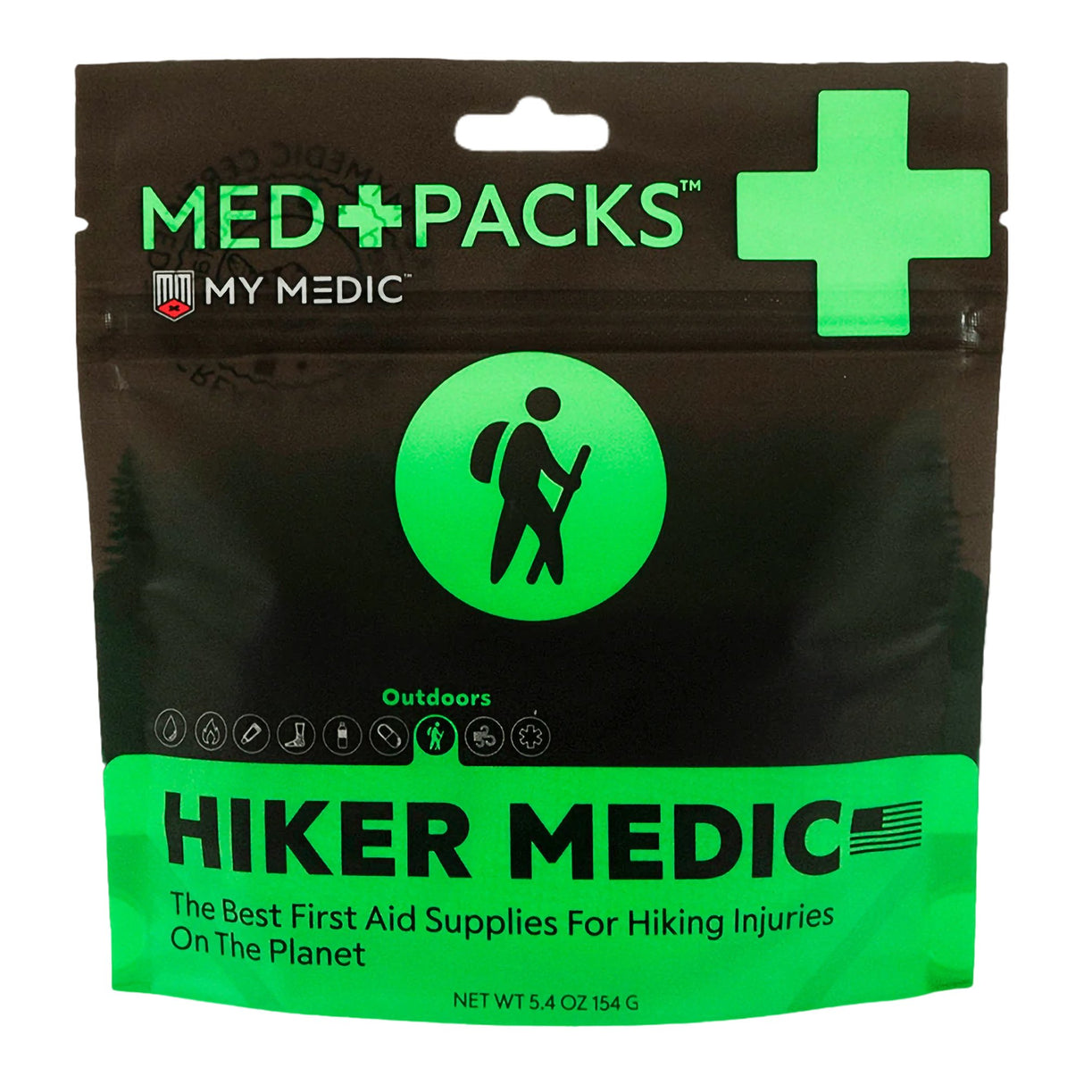 First Aid Kit My Medic MED PACKS Hiker Medic Plastic Pouch