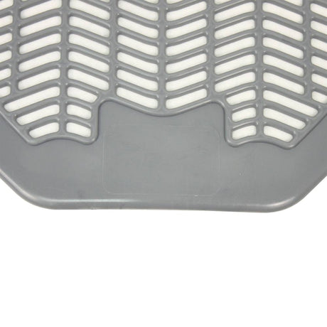 Urinal Floor Mat Impact Z-Mat 17-1/2 X 20-3/8 Inch Gray