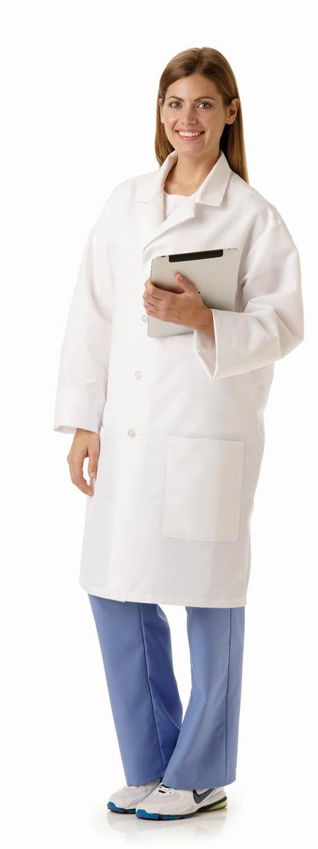 SilverTouch Unisex Staff Length-Lab Coats