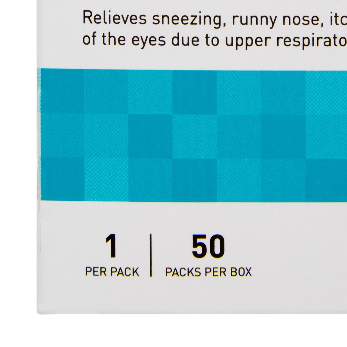 Allergy Relief McKesson 10 mg Strength Tablet 1 per Packet