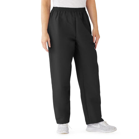 ComfortEase Women's Elastic Waist Scrub Pants with 2 Pockets