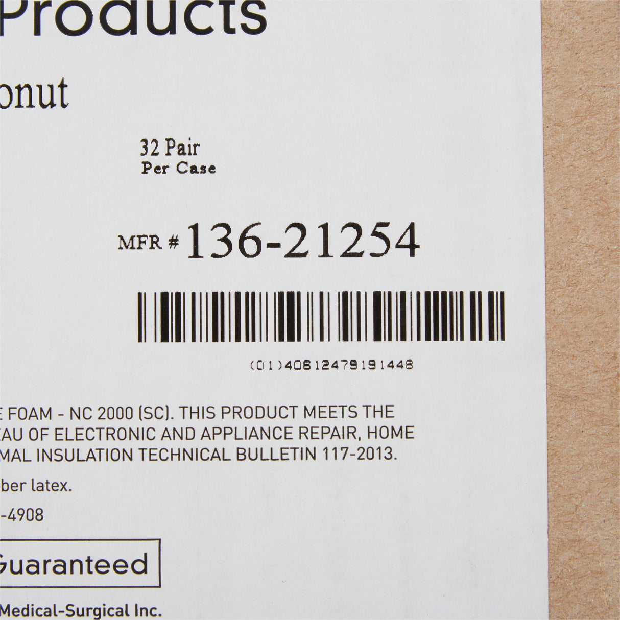 Donut Positioner McKesson 9 Inch Diameter Foam Freestanding
