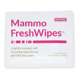 Mammography Cleansing Towelette PDC Freshwipes Individual Packet Scented 50 Count