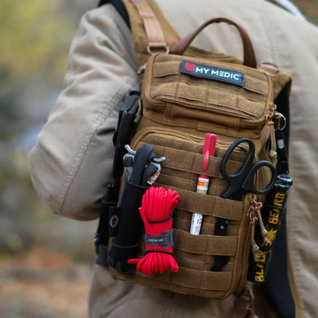 First Aid Kit My Medic RECON Pro Red Nylon Backpack
