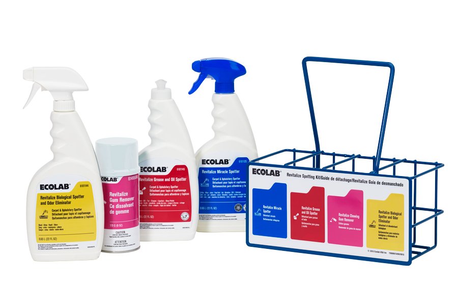 Carpet Spot Cleaner Kit Revitalize Liquid 22 oz. / 5 oz. Can / Pump Bottle Scented