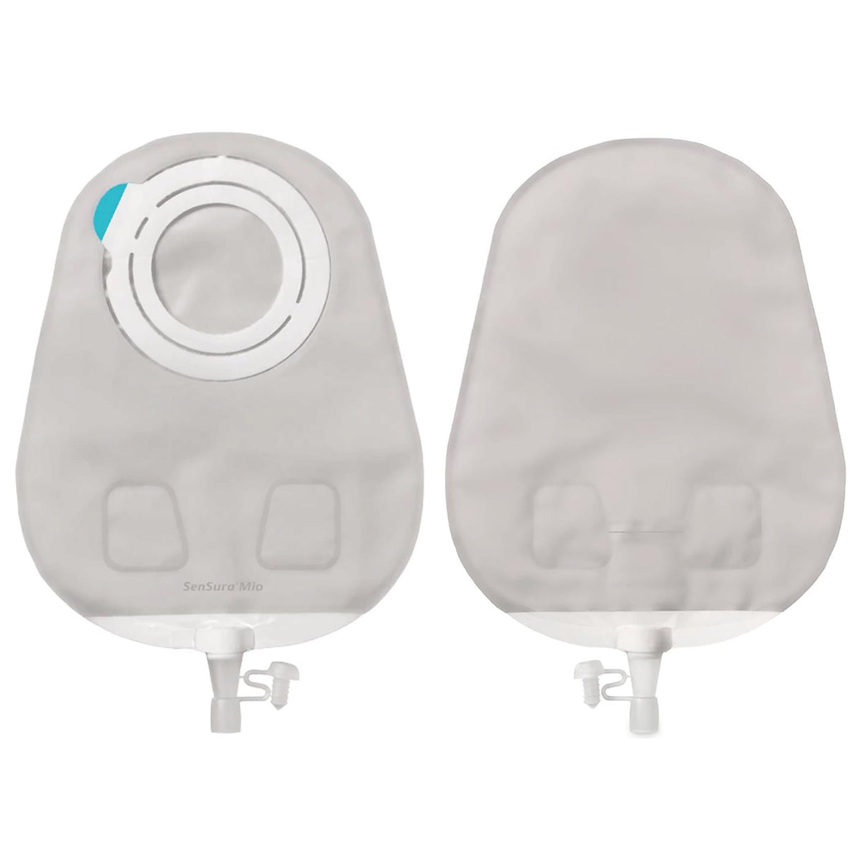 Urostomy Pouch SenSura Mio Flex Two-Piece System 10-1/2 Inch Length, Maxi 3/8 to 1-7/8 Stoma Opening Drainable
