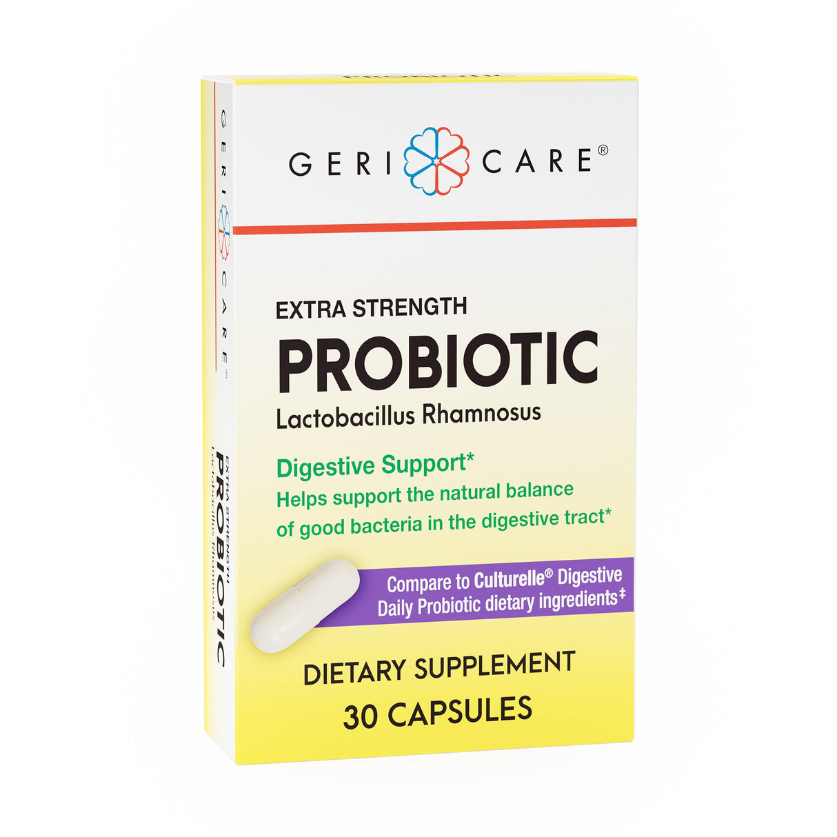 Probiotic Dietary Supplement Geri-Care 30 per Box Capsule