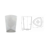 Graduated Beaker Oakridge Products Pathology Container Polypropylene 1,000 mL (32 oz.)