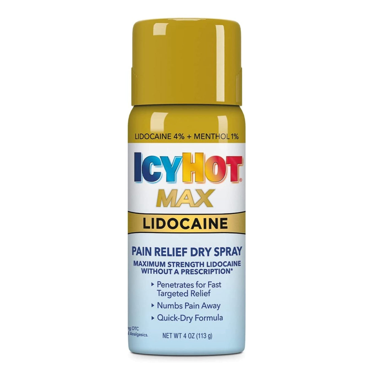 Topical Pain Relief Icy Hot Spray 4 oz.