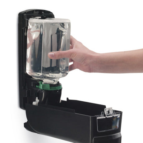 Hand Hygiene Dispenser GOJO ADX-12 Chrome / Black Plastic Manual 1250 mL Wall Mount