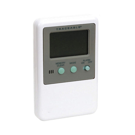 Digital Refrigerator / Freezer Thermometer with Alarm Fisherbrand Traceable Fahrenheit / Celsius -58 to +158F (-50 to +70C) Bottle Probe Door / Wall Mount Battery Operated