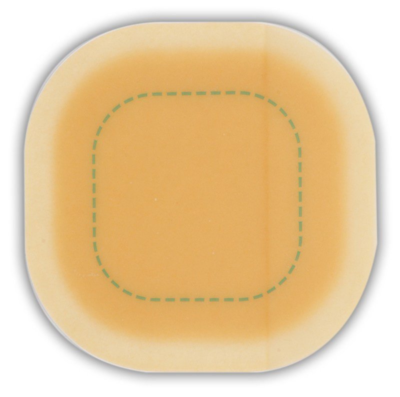 Hydrocolloid Dressing DuoDERM Signal CGF Foam Backing 5-1/2 X 5-1/2 Inch Square Hydrocolloid