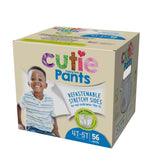 Male Toddler Training Pants Cutie Pants Size 4T to 5T Disposable Heavy Absorbency
