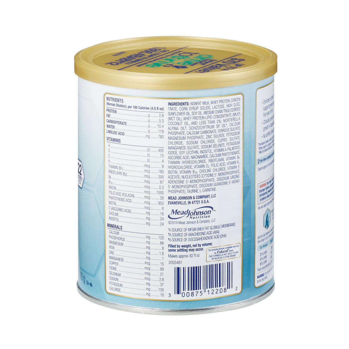 Infant Formula Enfamil NeuroPro EnfaCare Unflavored 13.6 oz. Can Powder Milk-Based Premature