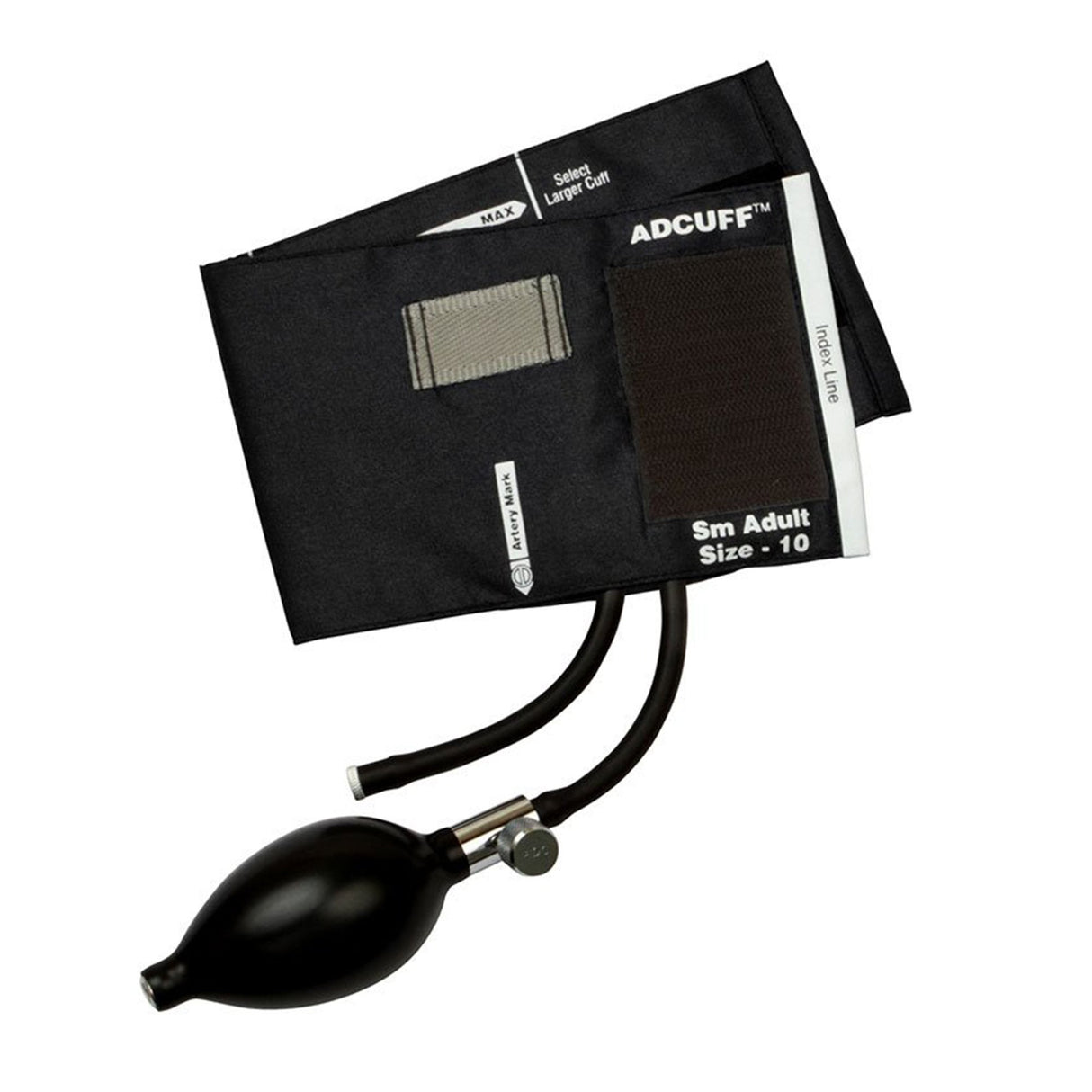 Reusable Blood Pressure Cuff and Bulb Adcuff 19 to 27 cm Arm Nylon Cuff Small Adult Cuff