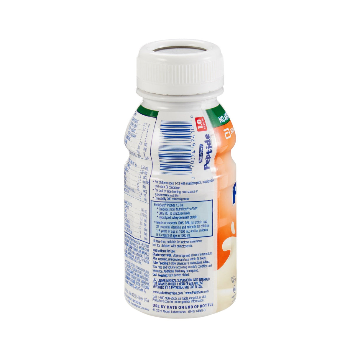 Pediatric Oral Supplement PediaSure Peptide 1.0 Cal Vanilla Flavor 8 oz. Bottle Liquid Peptide Malabsorption / Maldigestion