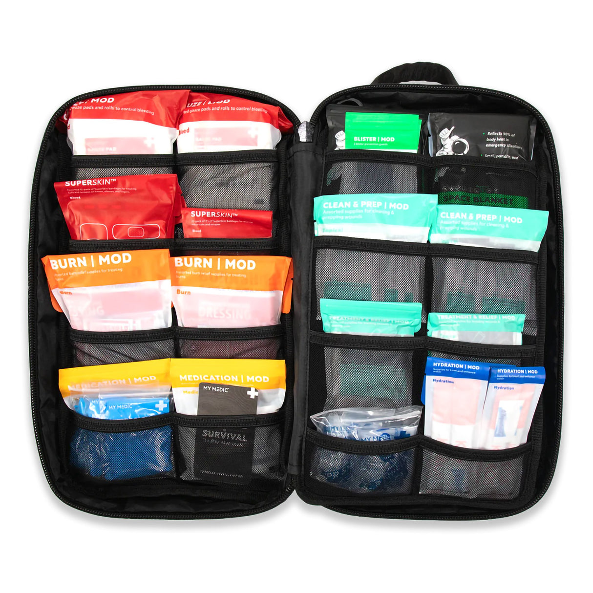 First Aid Kit My Medic MYFAK Standard Black Nylon Bag