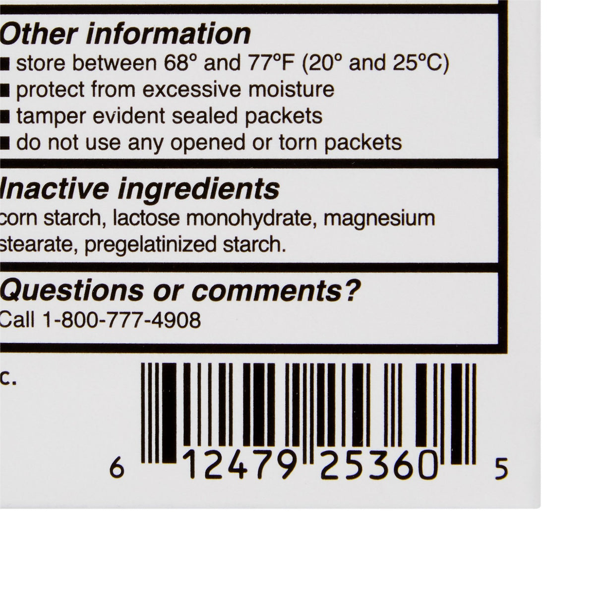 Allergy Relief McKesson 10 mg Strength Tablet 1 per Packet