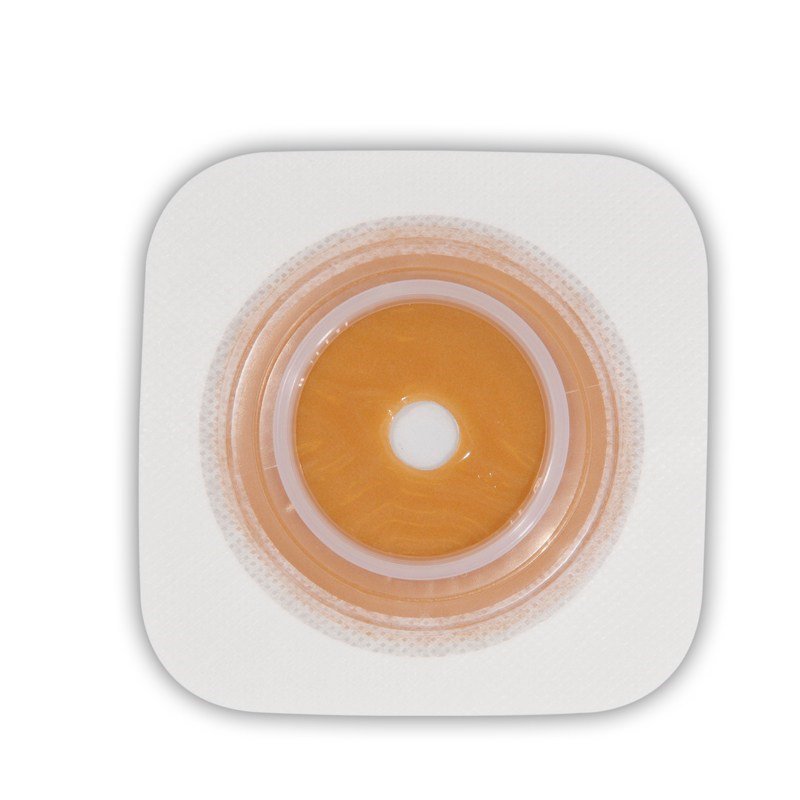 Ostomy Barrier Sur-Fit Natura Trim to Fit, Extended Wear Stomahesive Without Tape 32 mm Flange Sur-Fit Natura System Hydrocolloid 1/2 to 3/4 Inch Opening 4 X 4 Inch