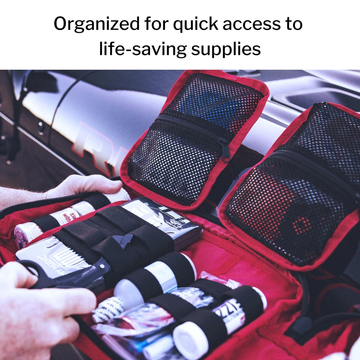 First Aid Kit My Medic MYFAK Standard Red Nylon Bag
