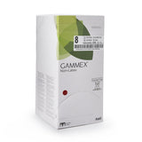 Surgical Glove GAMMEX Non-Latex Size 8 Sterile Polyisoprene Standard Cuff Length Micro-Textured Green Chemo Tested
