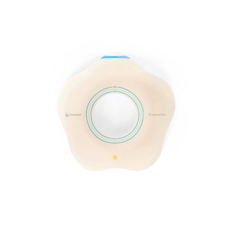 Ostomy Barrier SenSura Mio Convex Flip Precut, Extended Wear Elastic Adhesive 70 mm Flange Yellow Code System 2 Inch Opening
