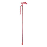 Folding Cane Switch Sticks Aluminum 32 to 37 Inch Height Rose Gold
