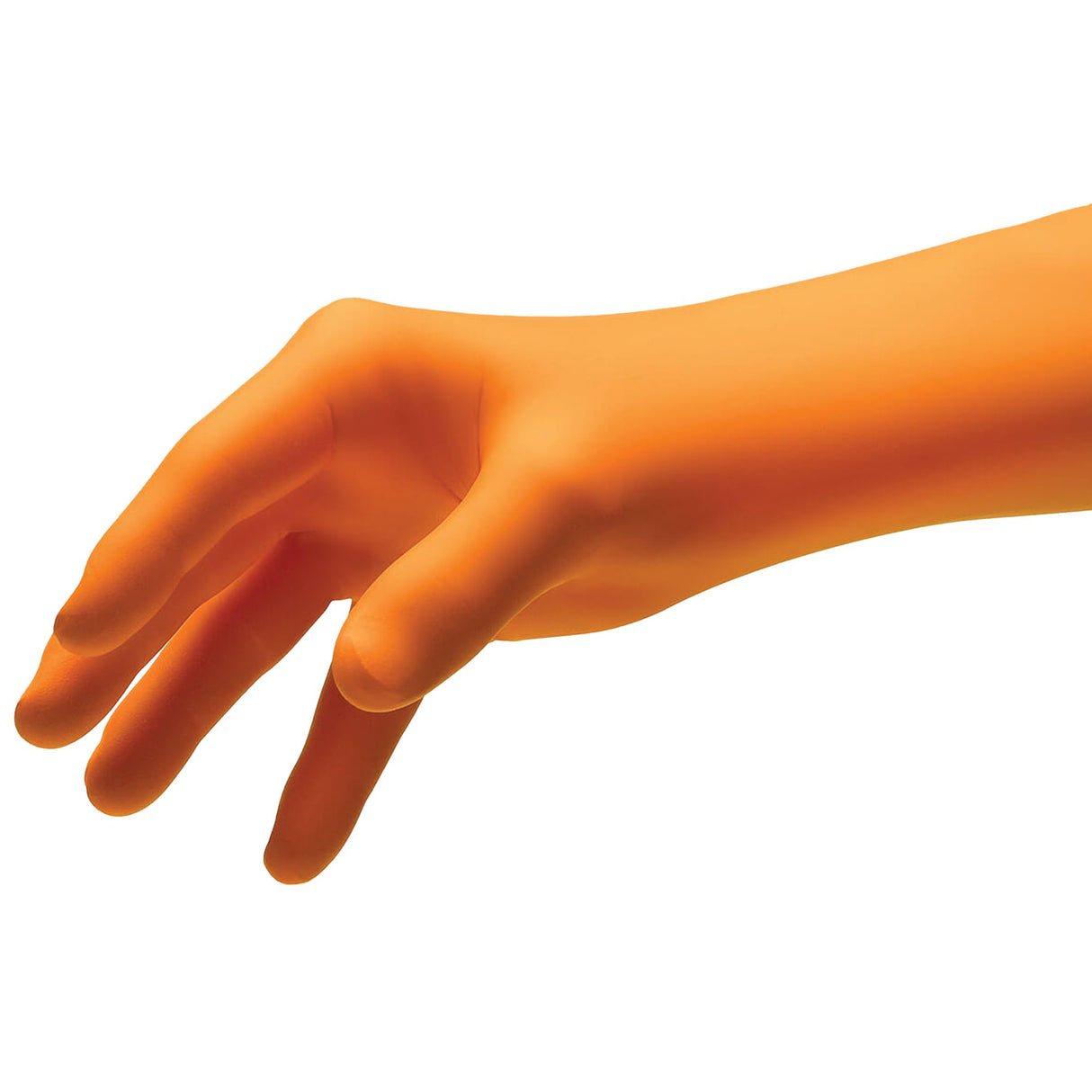 Exam Glove NitriDerm Ultra Orange 2X-Large NonSterile Nitrile Standard Cuff Length Fully Textured Orange Fentanyl Tested
