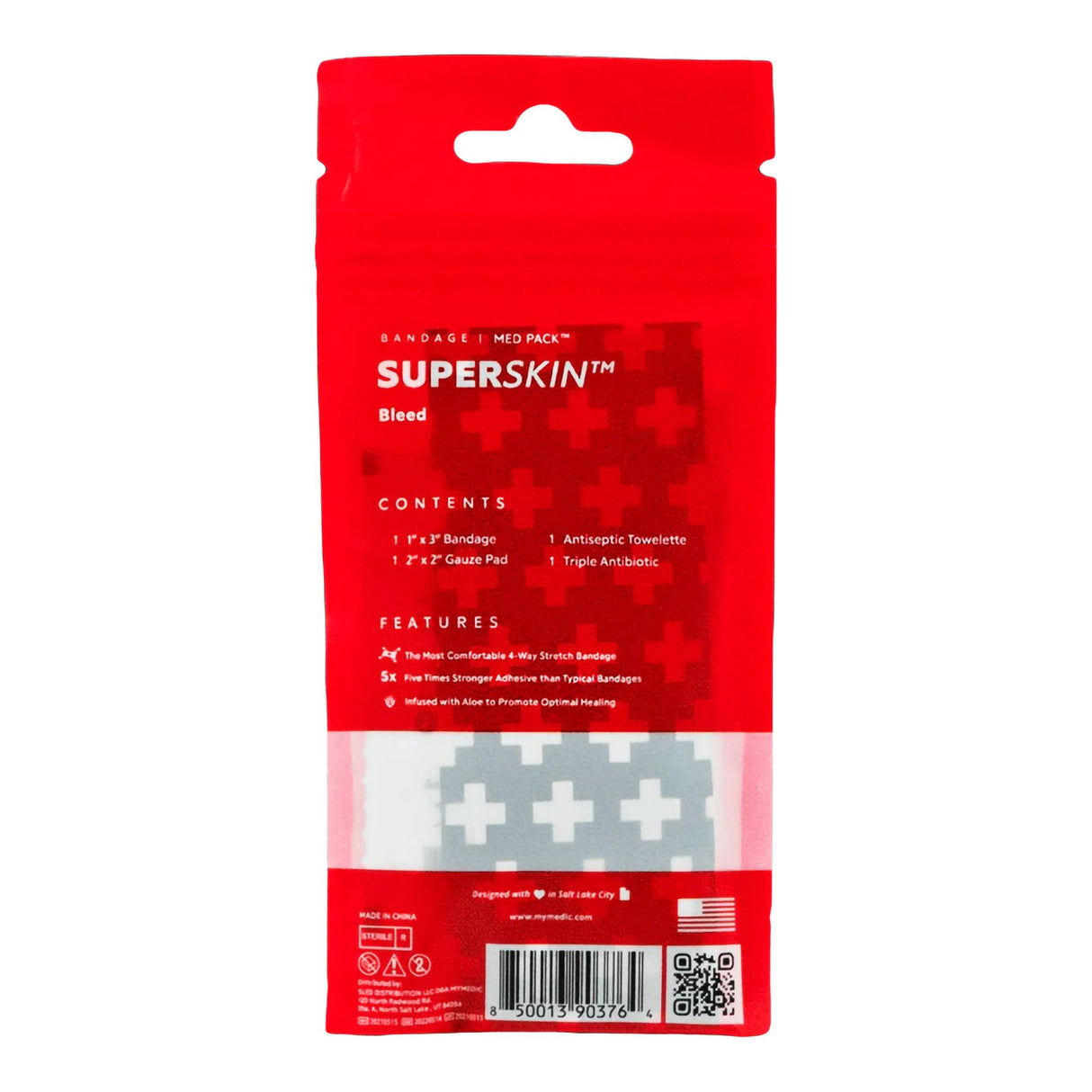 First Aid Kit My Medic MED PACKS SuperSkin Plastic Pouch