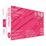 Exam Glove StarMed Ultra Medium NonSterile Nitrile Standard Cuff Length Textured Fingertips Blue Chemo Tested / Fentanyl Tested