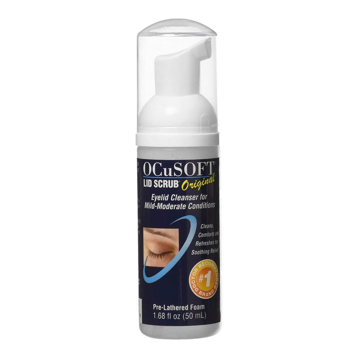 Eyelid Cleanser OCuSOFT Lid Scrub 1.69 oz. Topical Foam