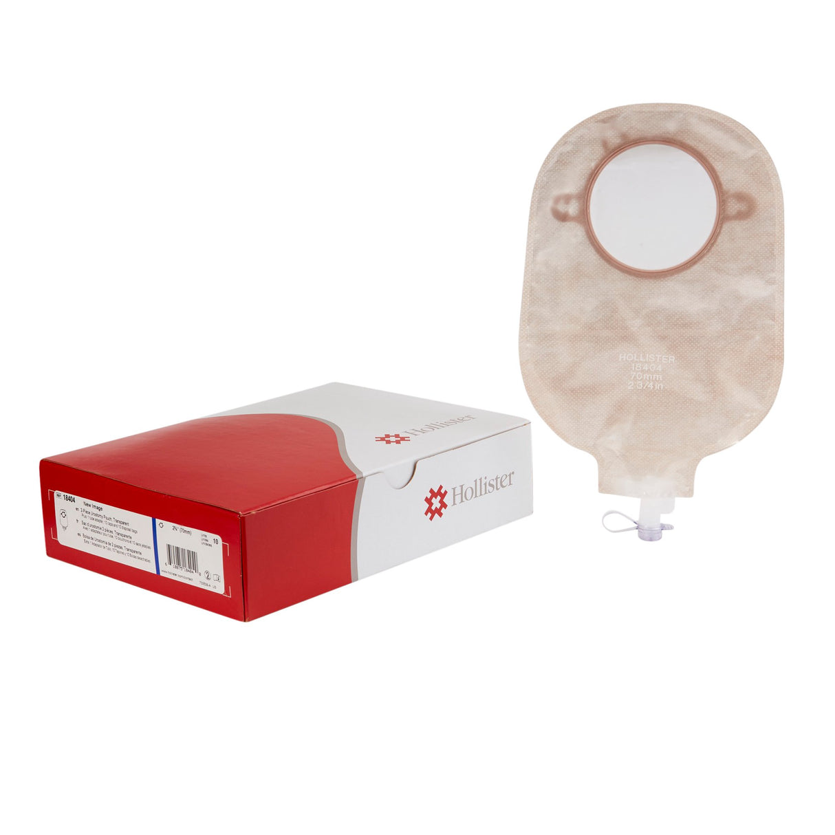 Urostomy Pouch SenSura Mio Concave One-Piece System 10-1/2 Inch Length, Maxi Concave, Pre-Cut 1-3/16 Inch Stoma Drainable