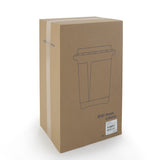 Chemotherapy Waste Container BD Yellow Base 26-1/4 H X 20 W X 14-3/4 D Inch Vertical Entry 19 Gallon
