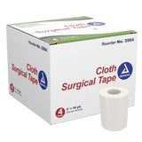 Medical Tape Dynarex White 3 Inch X 10 Yard Cloth NonSterile