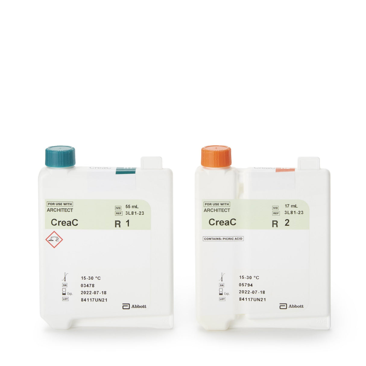 General Chemistry Reagent Architect Creatinine For Architect c16000 Analyzer 1,875 Tests