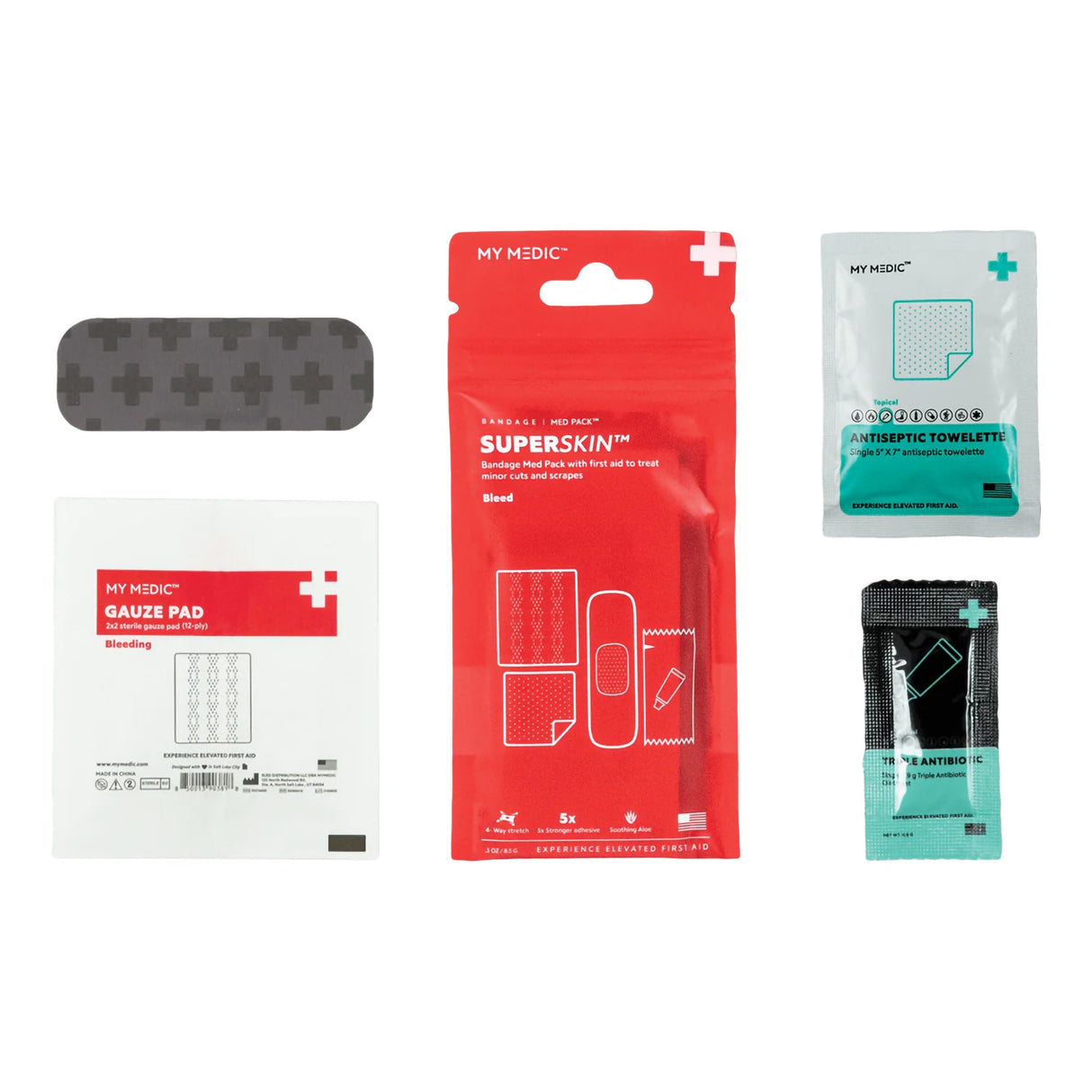 First Aid Kit My Medic MED PACKS SuperSkin Plastic Pouch