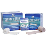 Elastic Tubular Support Bandage SpandaGrip 3-1/2 Inch X 11 Yard Large Ankle / Medium Knee / Small Thigh Pull On Natural NonSterile Size E Standard Compression