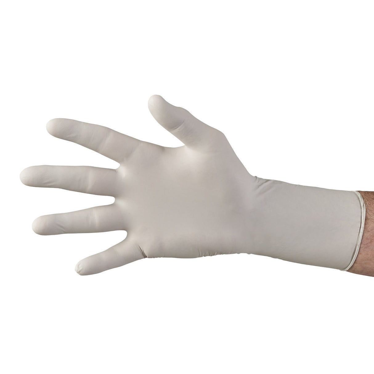 Exam Glove STERLING-XTRA Small NonSterile Nitrile Extended Cuff Length Textured Fingertips Gray Chemo Tested