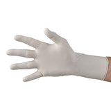 Exam Glove STERLING-XTRA Small NonSterile Nitrile Extended Cuff Length Textured Fingertips Gray Chemo Tested