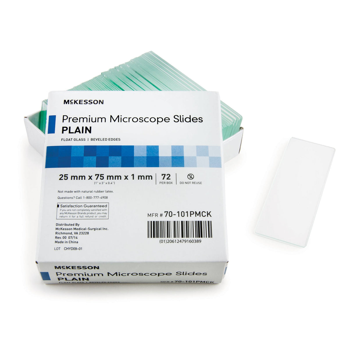 Microscope Slide McKesson 25 X 75 X 1 mm Plain