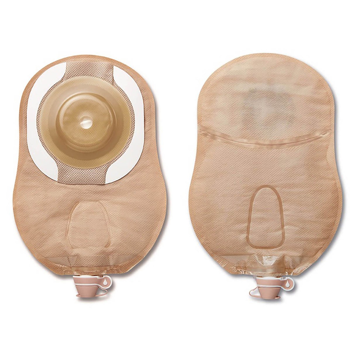Urostomy Pouch CeraPlus One-Piece System 9 Inch Length Soft Convex, Trim to Fit Up to 2-1/8 Inch Stoma