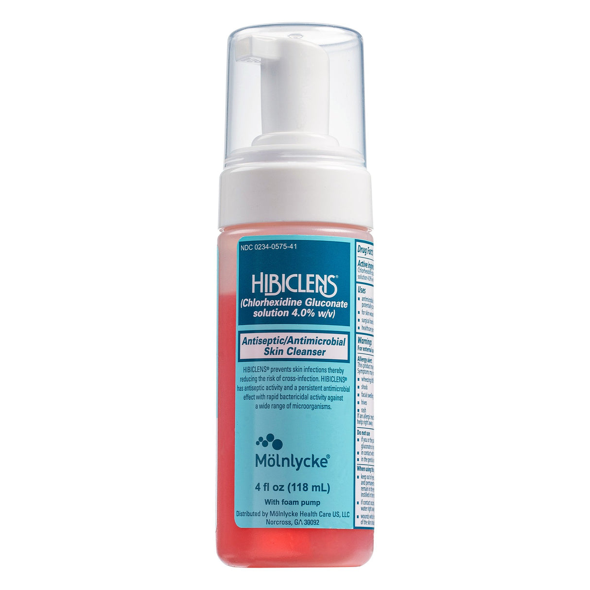 Antiseptic / Antimicrobial Skin Cleanser Hibiclens 4 oz. Pump Bottle 4% Strength CHG (Chlorhexidine Gluconate) NonSterile