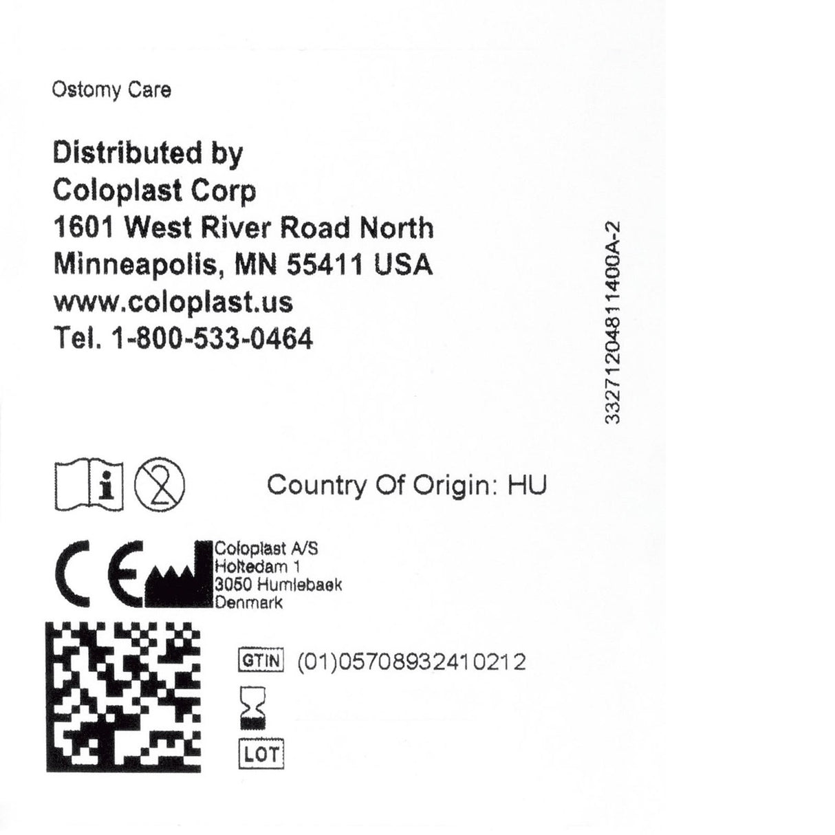 Ostomy Seal Brava Thick 3/4 Inch (18mm) Stoma 2-1/2 Inch (64mm) - 4.2mm Thick
