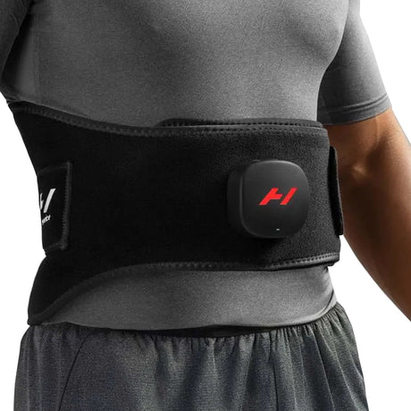Heat and Massage Therapy Wrap Hyperice Venom 2 Back One Size Fits Most Neoprene / Silicone Reusable