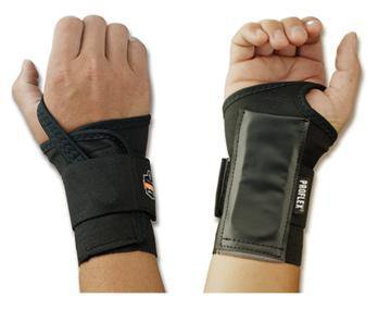 Wrist Support ProFlex 4000 Single Strap Elastane / Elastic / Polyester Left Hand Black Large