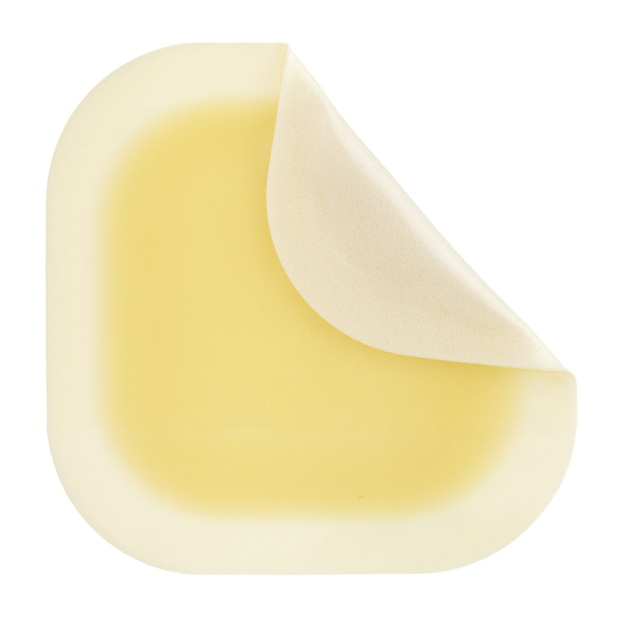 Thin Hydrocolloid Dressing DermaFilm Film Backing 6 X 6 Inch Square Hydrocolloid / Film