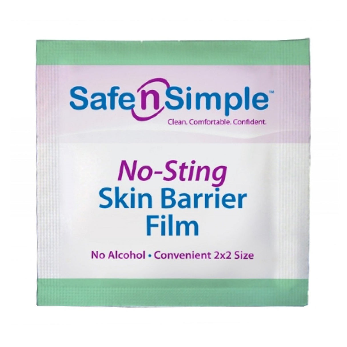 Skin Barrier Applicator Safe N Simple No-Sting 60% / 20% Strength Purified Water / Polyvinylpyrrolidone / Glycerin Individual Packet Sterile